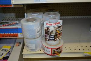 lot 795 image: (15) Rolls of Plastic Stretch Wrap 3 x 1000 80 Gauge