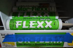lot 751 image: (24) Mor-Flexx Mortar and Stucco Repair 10.5oz