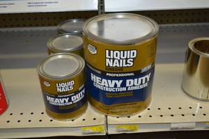 lot 763 image: 7 Quarts of Liquid Nails Construction Adhesive