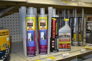lot 786 image: Lot of Miracle Bond 1310 Repair Epoxy and More