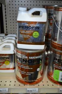 lot 1742 image: 1 Gallon Penofin Penetrating Oil Finish For Hardwood  Exterior, Transparent IPE and (2) 1.91 lb. Penofin CleanerBrightener For Hardwood