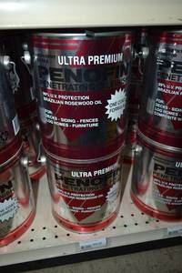 lot 1748 image: (4) 1 Gallon Penofin Penetrating Oil Finish, Ultra Premium - Transparent Sierra