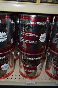 lot 1749 image: (4) 1 Gallon Penofin Penetrating Oil Finish, Ultra Premium - Transparent Sierra