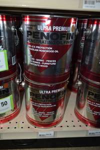 lot 1752 image: (3) 1 Gallon Penofin Penetrating Oil Finish, Ultra Premium - Transparent Cedar