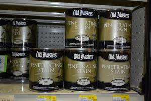 lot 1764 image: (8) Quarts Old Masters Penetrating Stain