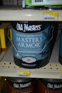 lot 1777 image: 1 Gallon Old Masters Interior Water-Based Armor, Satin