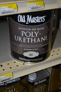 lot 1782 image: 1 Gallon Old Masters Interior Oil-Based Polyurethane, Gloss