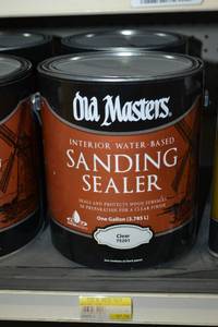 lot 1785 image: (2) 1 Gallon Old Masters Interior Water-Based Sanding Sealer, Clear