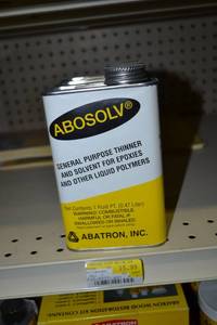 lot 1799 image: (3) 1 Pint ABOSOLV General Purpose Thinner & Solvent