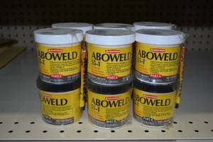 lot 1807 image: (6) Abatron Aboweld 55-1 Structural, No Sag Epoxy Adhesive Paste Kits
