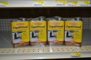 lot 1809 image: (6) Abaton LiquidWood Epoxy Wood Consolidant Kits - Parts A & B, 16 oz