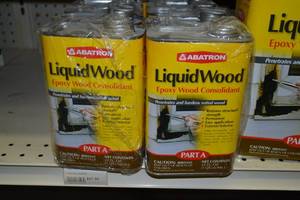 lot 1811 image: (7) Abatron LiquidWood Epoxy Wood Consolidant Kits - Parts A & B, 1 Quart