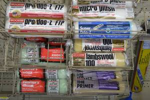 lot 1867 image: 24 - 9 Paint Roller Covers - See Pictures for Specifics