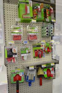 lot 1877 image: Shur-Line Paint Pads, Accessories, and More on Rack