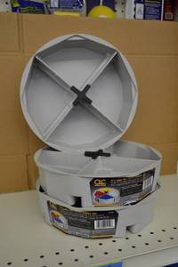 lot 1890 image: (3) 2-12 Full Round Bucket Tray, Fits in 3.5 or 5 Gallon Bucket