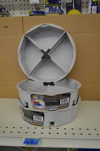 lot 1891 image: (3) 2-12 Full Round Bucket Tray, Fits in 3.5 or 5 Gallon Bucket