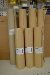 lot 1893 image: (7) Genearl Purpose Masking Paper, 12 x 60 yd and 18 x 180