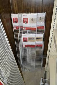 lot 916 image: (5) Closetmaid Wire Shelves 3 to 4 - White