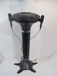 lot 52 image: Singing Machine Dual-Microphone Karaoke Machine wSpeakers