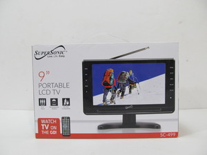 lot 55 image: New In Box 9 Portable LCD TV