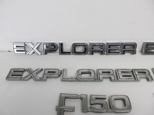 lot 124 image: Group of Ford Truck Emblems 