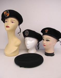 lot 50 image: Group of Military Beret Caps