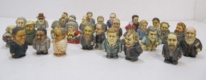lot 157 image: Collection of Harmony Ball POT BELLYS Historical Figures 