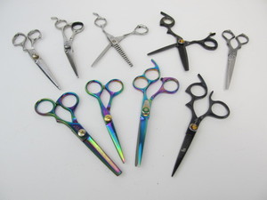 lot 144 image: Lot of High End Professional ScissorsShears #1