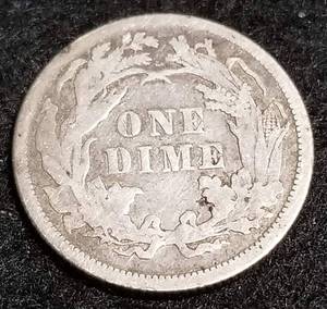 1877 SEATED LIBERTY DIME