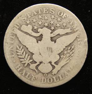 1906-O BARBER HALF DOLLAR