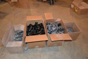 4 Cases - Black ABS Pipe Fittings 1-12 Wyes - Tees - Plugs and More