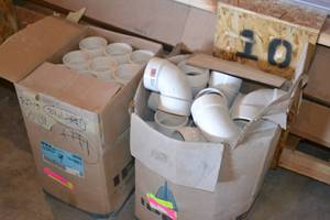 2 Cases - 3 PVC FGV IPEX Couplers and Elbows
