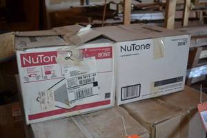 Lot of 2 NuTone Ventilation Fans 80NT