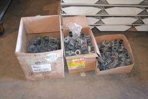 3 Cases - Black ABS Plastic 1-12 Pipe Fittings - Wyes - Couplers and More