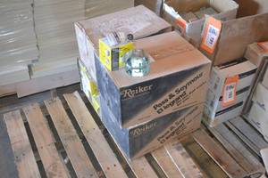 4 Cases - Reiker Super ReadyBoxTM FanFixture Boxes - Catalog #44400, 24 piecescase