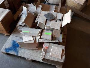 Pallet Lot of 6 x 6 Ceramic Tiles - 2 Styles