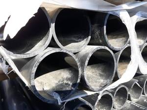 Lot of Approx. (20)  4 x 12  Black ABS Pipes