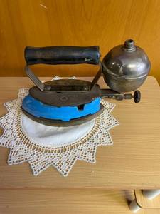 Vintage Gas Powered Clothes Iron