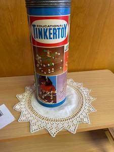 TinkerToy Set &amp Tiddle Winks Game