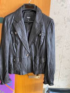 Mossino Womens Leather Coat
