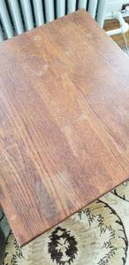 lot 24 image: Prairie Mission Style Side Table 1 of 2