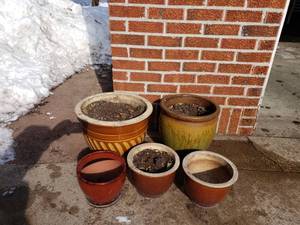lot 69 image: Clay Planter Lot