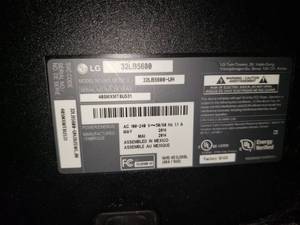 lot 55 image: LG Wall Mount Flat Screen Television