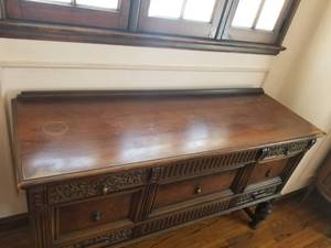 lot 36 image: Antique Carved Buffet Server