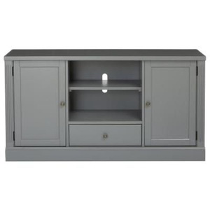 lot 25 image: Edinburgh Grey TV StandSupportsTV 62in
