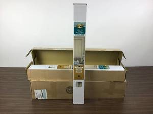 lot 35 image: Lot Of 24 Alabaster Cordless 1 in. Room Darkening Vinyl Blind-29 in. W x 48 in. L (Actual Size 28.5 in. W x 48 in. L)