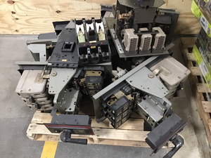 lot 45 image: Pallet Of Industrial Grade Circuit Breakers