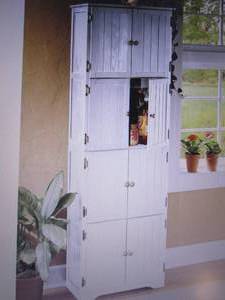 lot 5 image: 8 Door Wall Cabinet open box Retail...