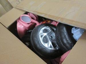 lot 73 image: Ride-On Super Moto Scooter open box...