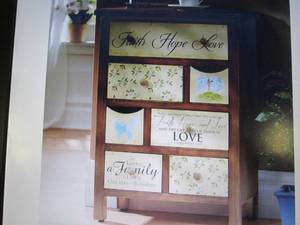 lot 80 image: Faith Hope Love Cabinet open box Re...